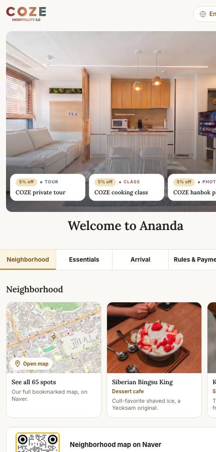 Ananda guest manual